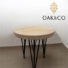 Tömör tölgy lerakó asztal – Oak&Co