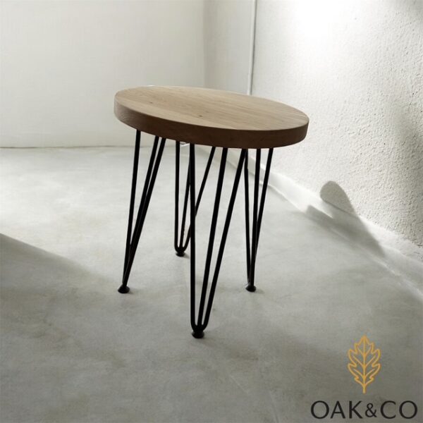 Tömör tölgy lerakó asztal – Oak&Co