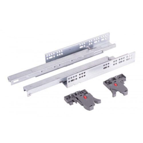 StrongRide 3D, teljes kihúzású rejtett fióksín csillapítással